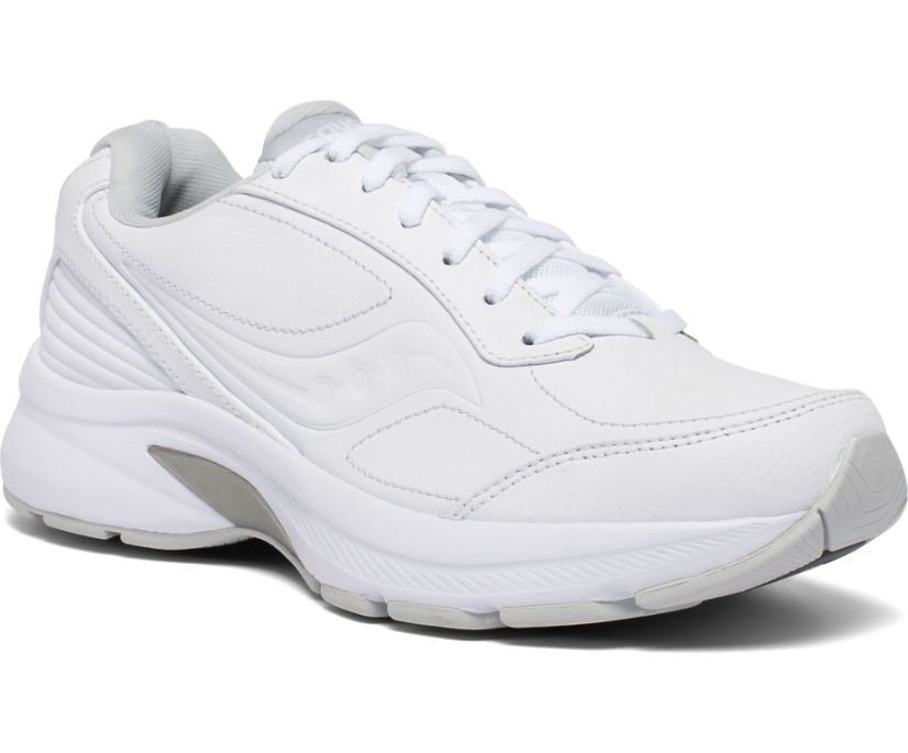 Saucony Omni Walker 3 Wide Women's Walking Shoes White | Canada 253LISH